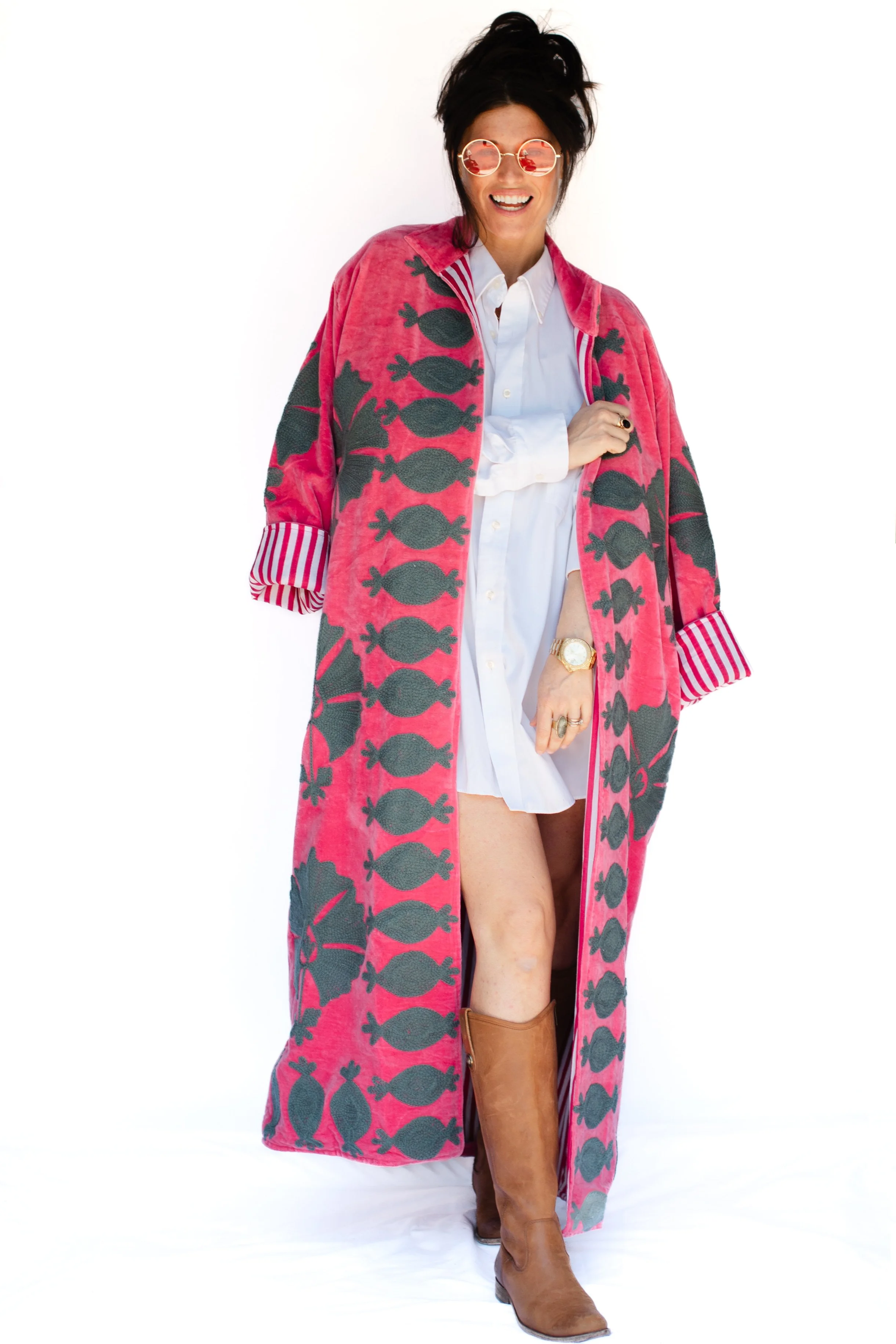 メンズウェア @Eleanor 1967 RLX Merino biker jacket - brown - Yves Salomon – Yves Salomon US